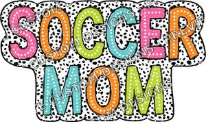 Soccer Mom Dalmatian Dots