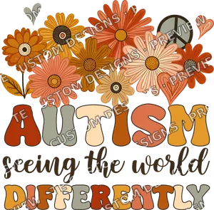 Floral Autism Awareness