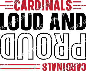 Cardinals loud and proud cardinals