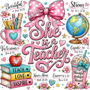 She Is A Teacher