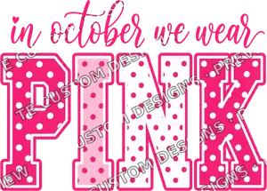 In October We Wear Pink
