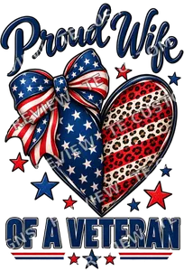 Veterans Day Proud Military Wife