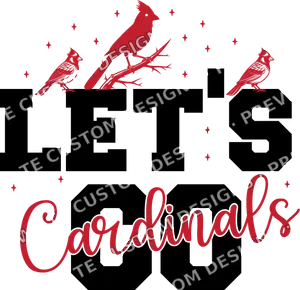 Lets go cardinalsCardinals Mascot