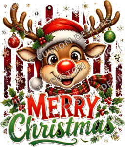 Funny Reindeer Merry Christmas Shirt