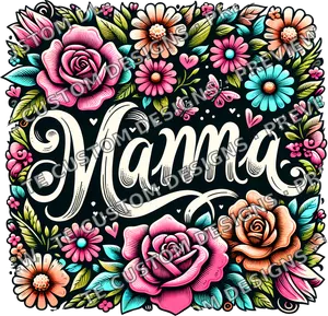 Retro Boho Mama Mothers