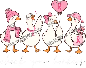Funny Goose Breast Cancer Awareness