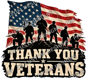 Veterans Day Thank You Graphic 3