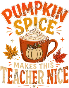 Pumpkin Spice Teacher Shirt