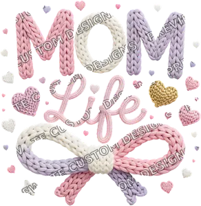 Mothers Day Faux Yarn