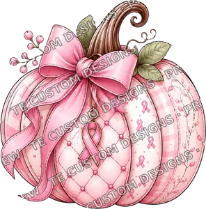Pink Pumpkin Breast Cancer Awareness