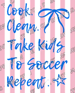 Stripes Soccer Mom Game