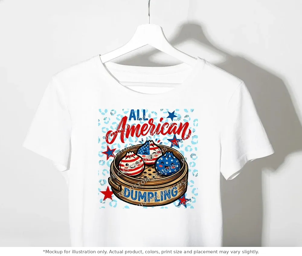 White tee mockup, on a clothes rack