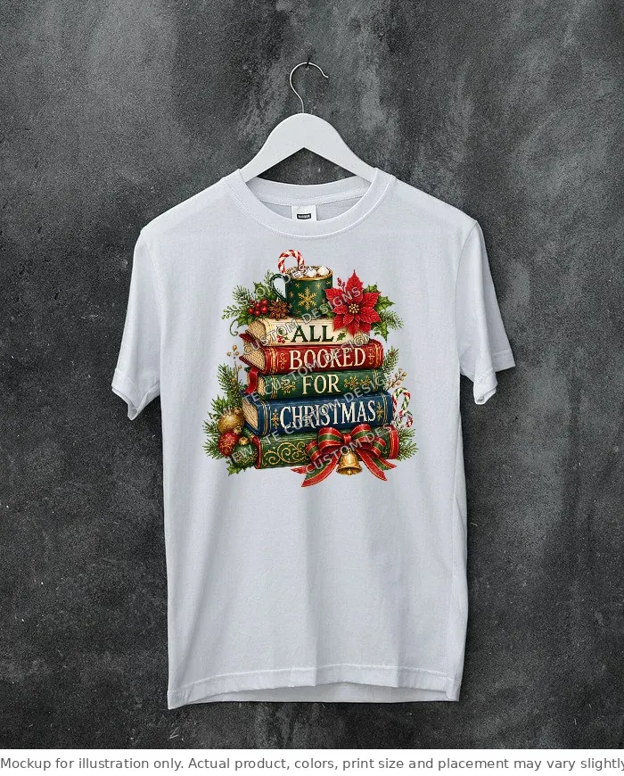 White tee mockup, on a hanger, concrete wall
