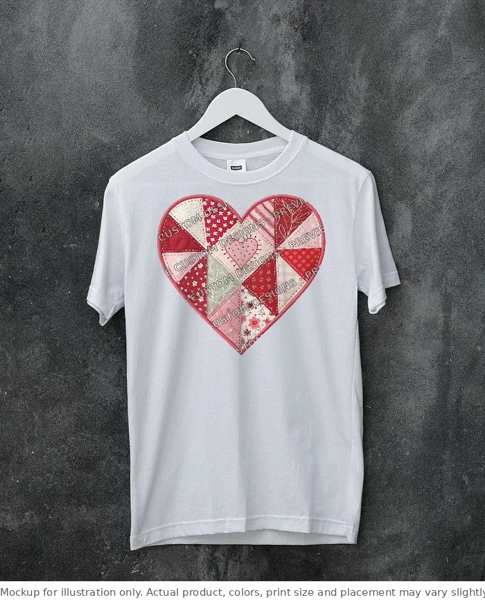White tee mockup, on a hanger, concrete wall