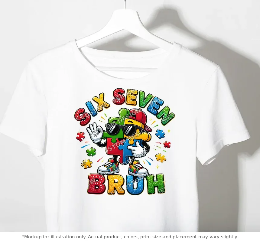 White tee mockup, on a hanger