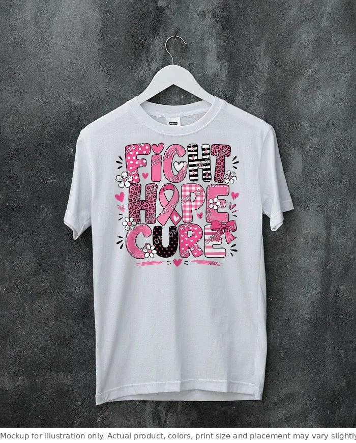 White tee mockup, on a hanger, concrete wall