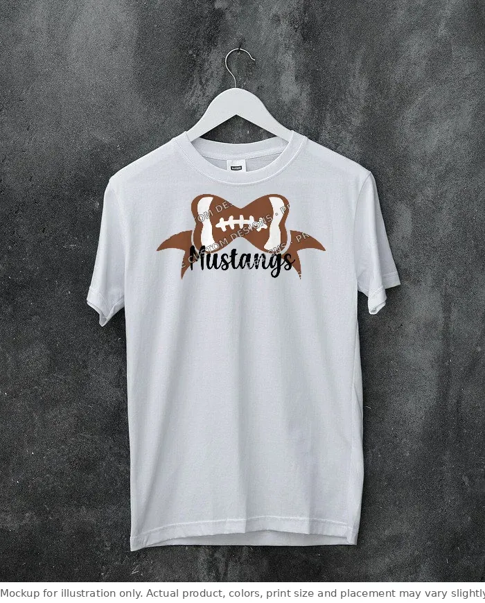White tee mockup, on a hanger, concrete wall