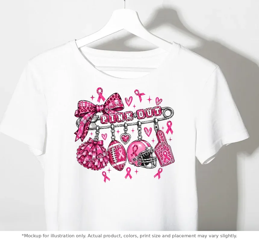 White tee mockup, on a hanger