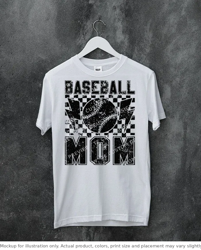 White tee mockup, on a hanger, concrete wall