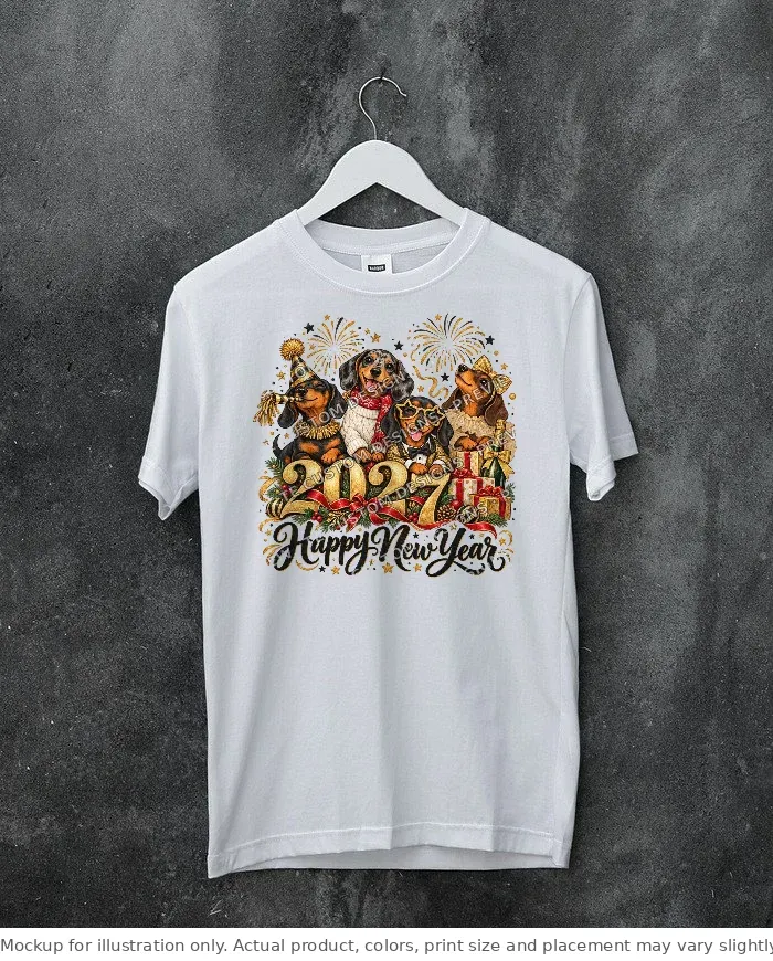 White tee mockup, on a hanger, concrete wall