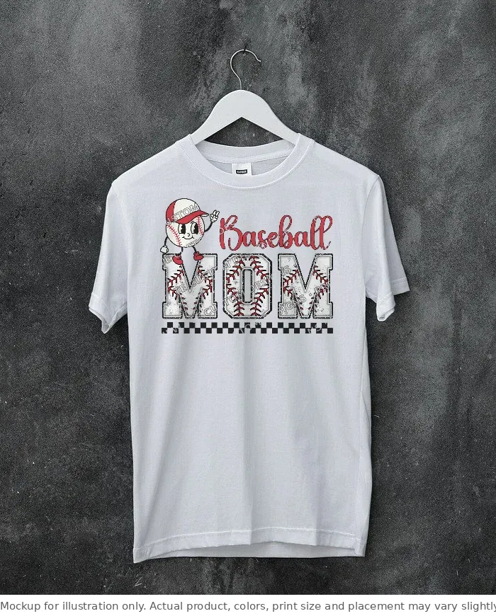 White tee mockup, on a hanger, concrete wall