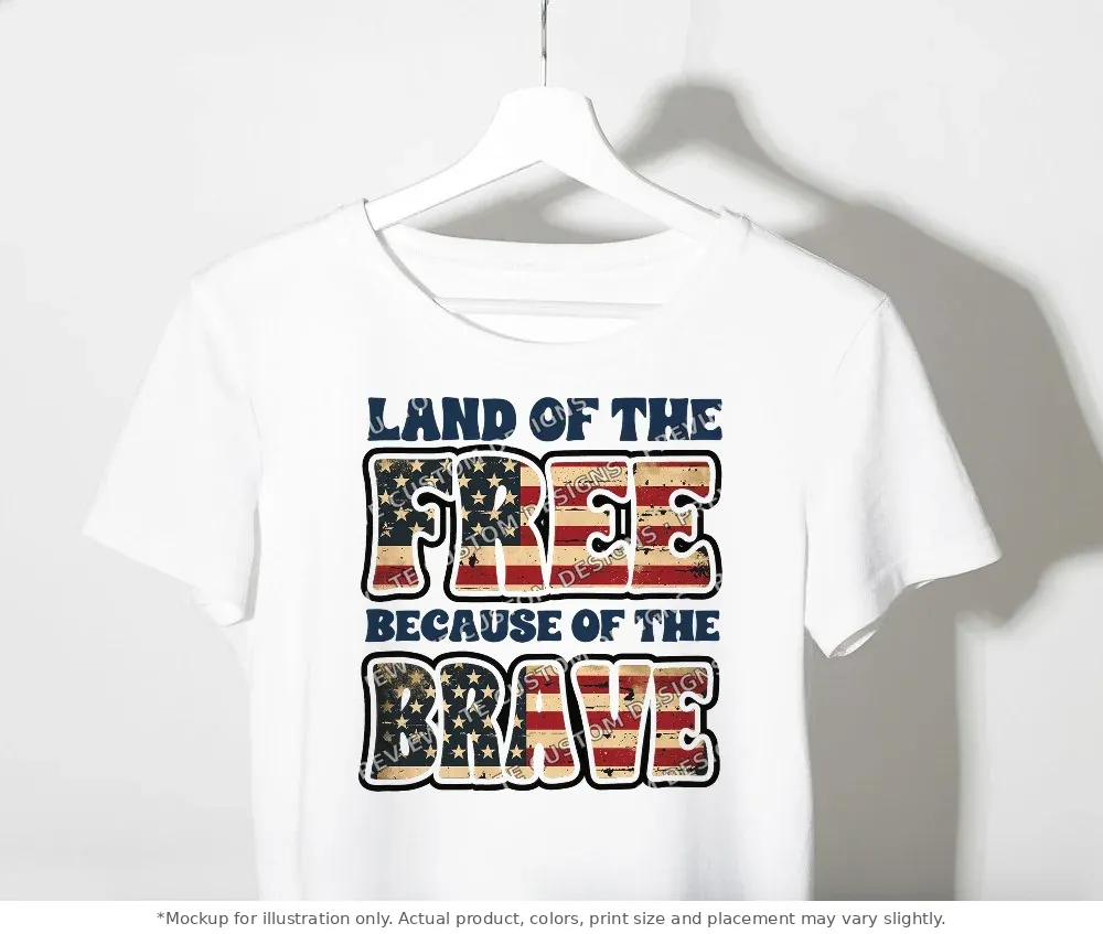 White tee mockup, on a clothes rack