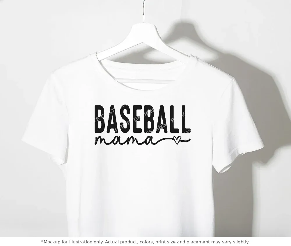 White tee mockup, on a clothes rack