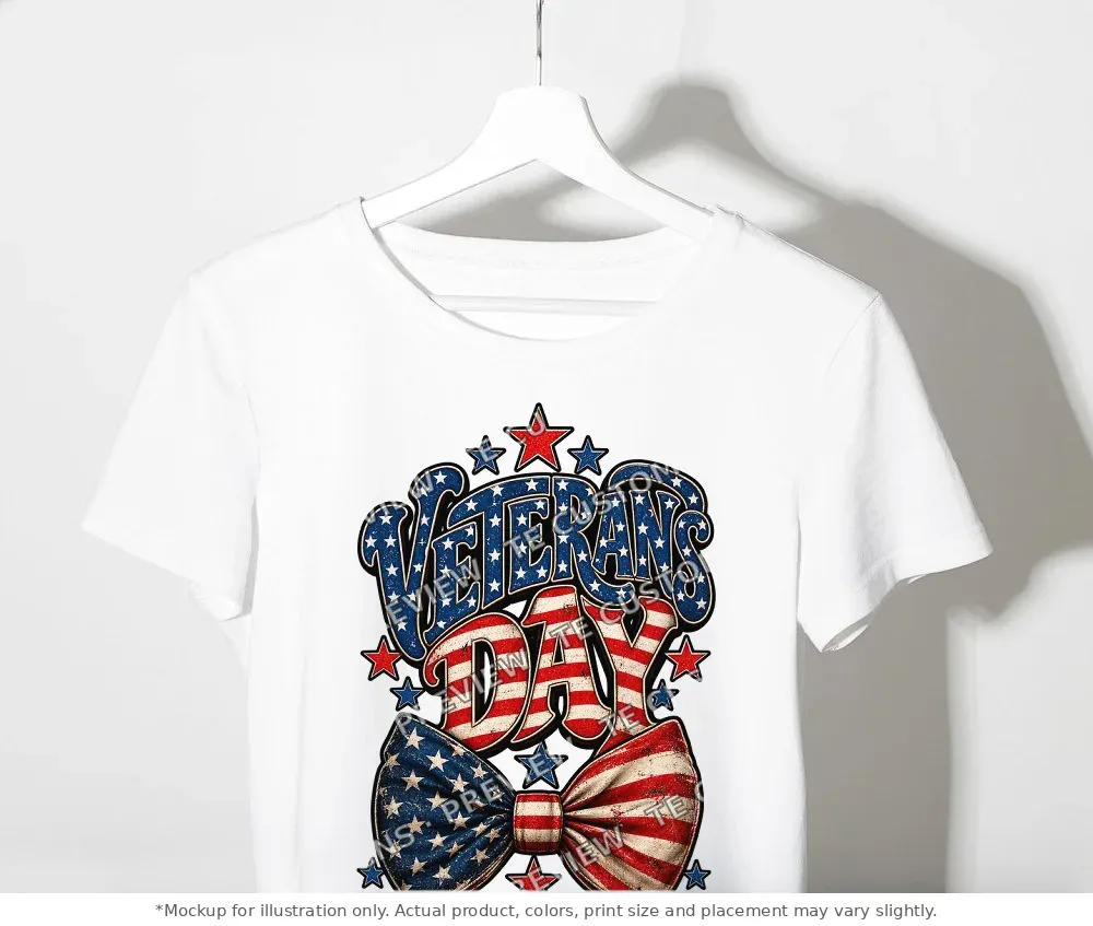 White tee mockup, on a clothes rack