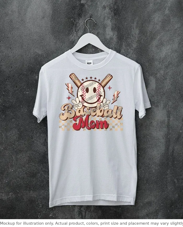 White tee mockup, on a hanger, concrete wall