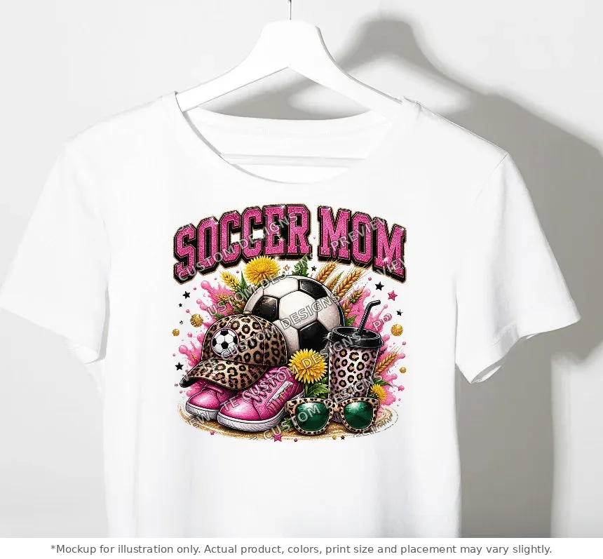 White tee mockup, on a hanger