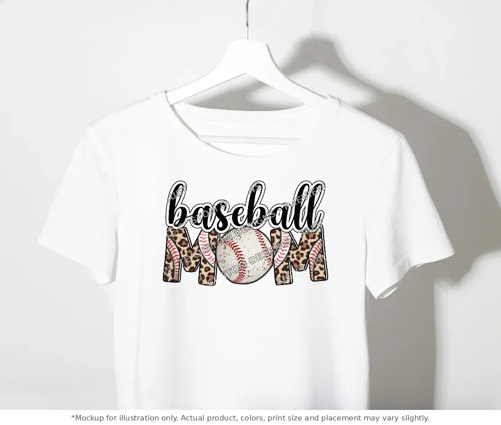 White tee mockup, on a clothes rack