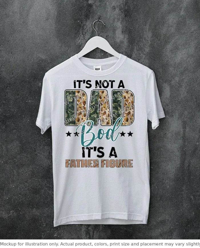 White tee mockup, on a hanger, concrete wall