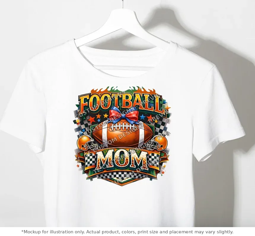 White tee mockup, on a hanger