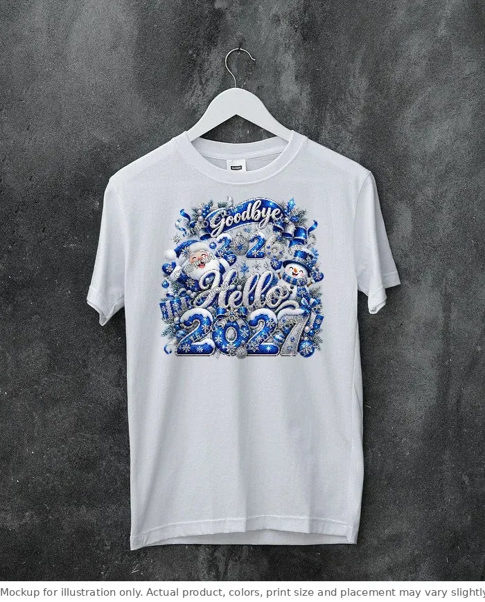 White tee mockup, on a hanger, concrete wall