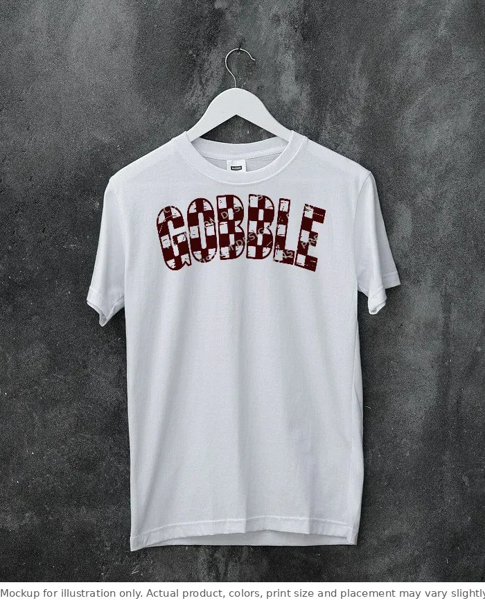 White tee mockup, on a hanger, concrete wall