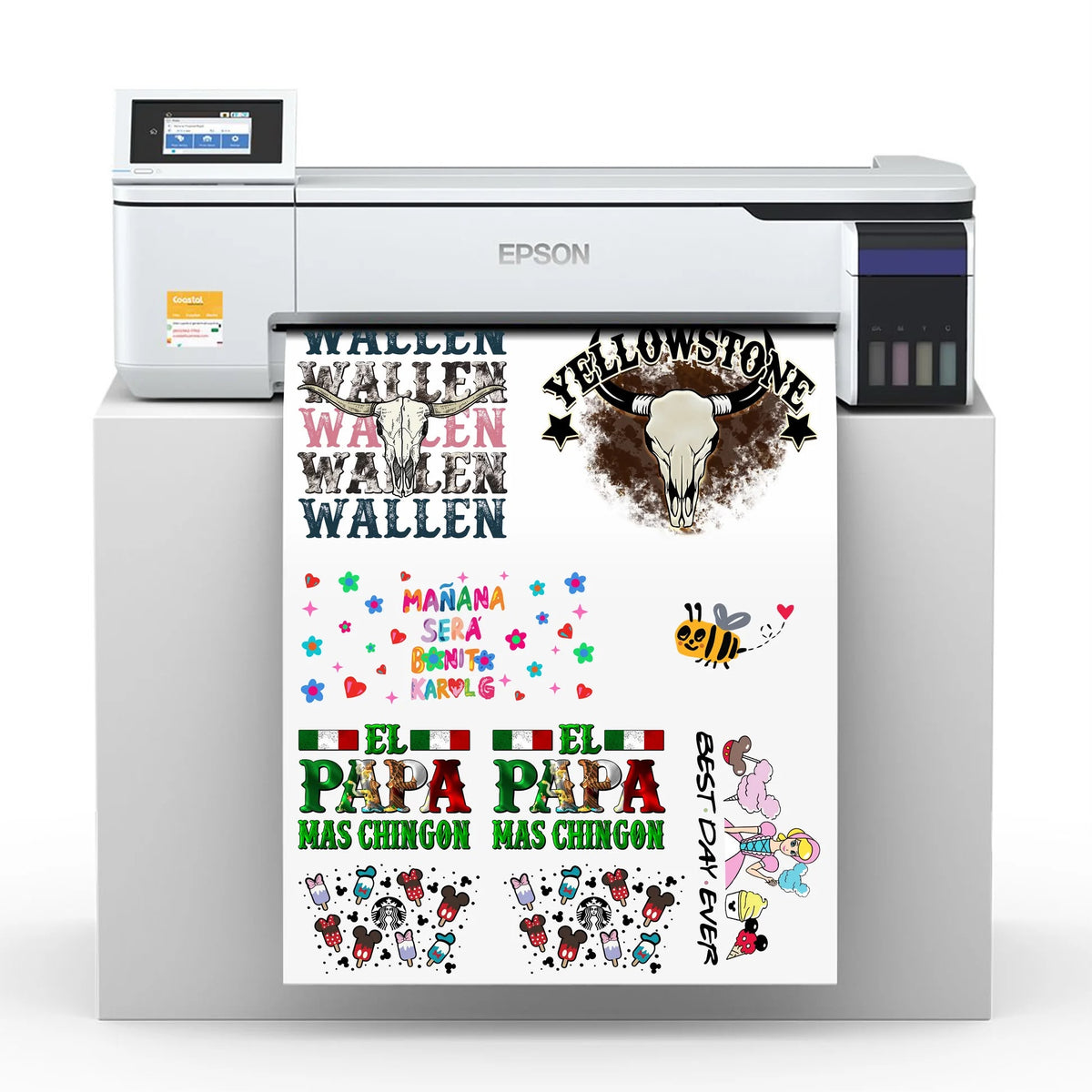 Sublimation Transfers By Size